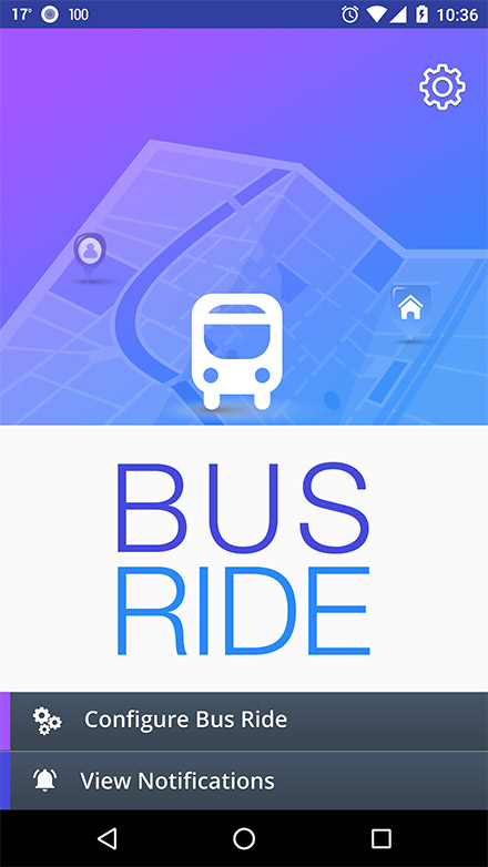 Bus Ride Parent app